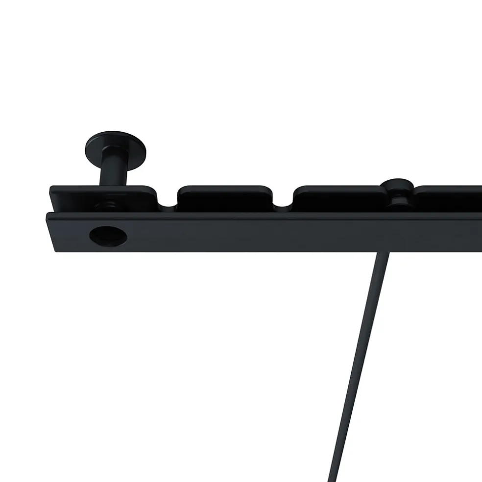 Support 5 cadres suspendu noir