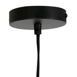 Suspension bohème en coton d41cm crème - Plaka