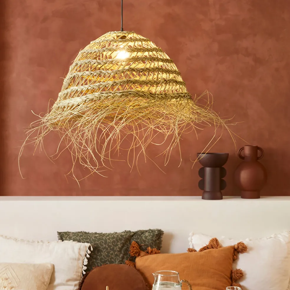 Suspension en alfa d52cm naturel - majorelle