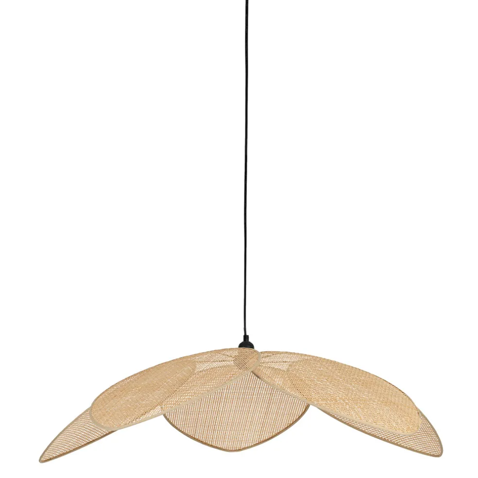 Suspension en bambou naturel d100xh19cm - Bambou