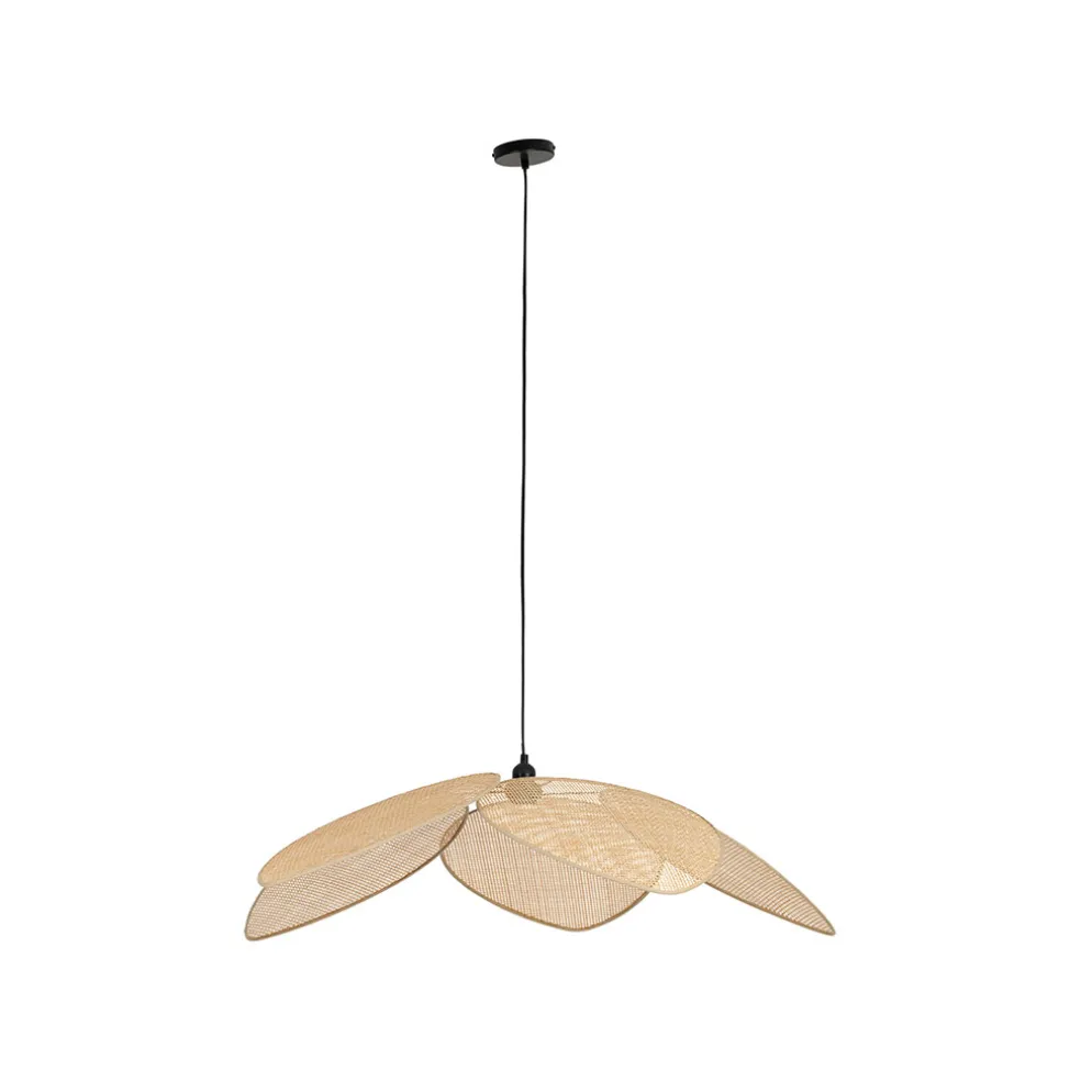 Suspension en bambou naturel d70xh15cm - Bambou