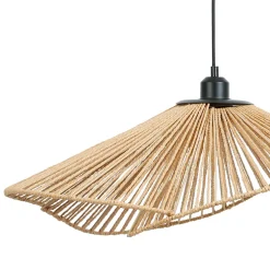 Suspension en corde de papaier d63cm naturel - Calyp