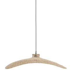 Suspension en corde de papier d70.5cm naturel - calyp