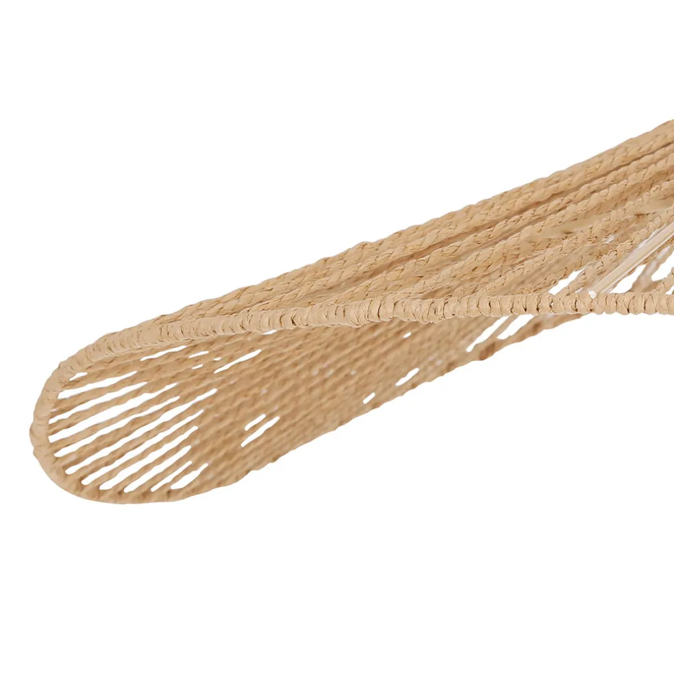 Suspension en corde de papier l71cm naturel - calyp