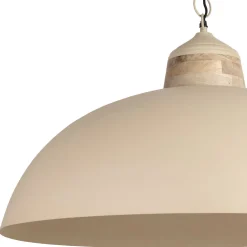 Suspension en fer et manguier sable d82cm - Ferese