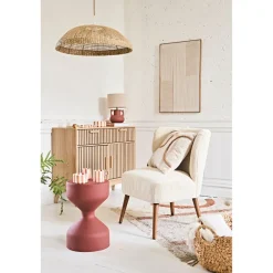 Suspension en jonc de mer naturel d60cm non électrifiée - Cordlacy