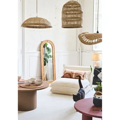 Suspension en jonc de mer naturel d60cm non électrifiée - Cordlacy