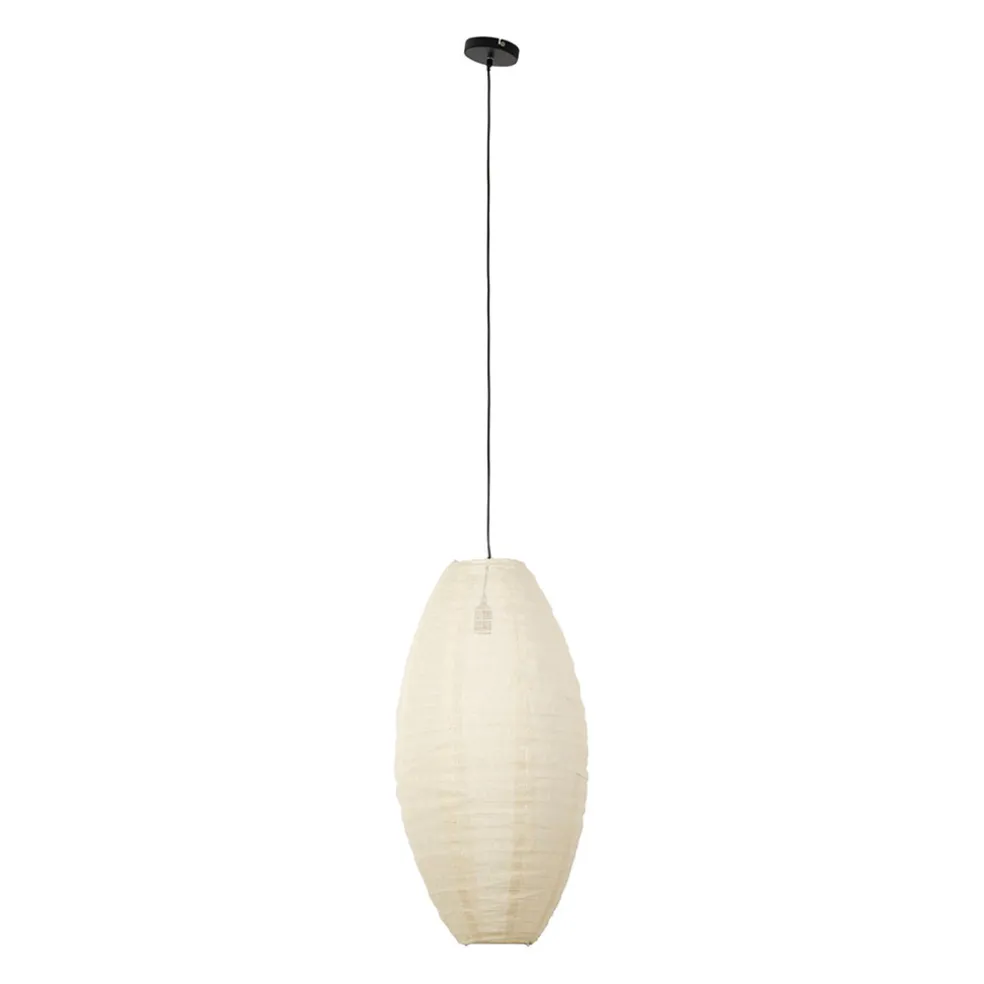 Suspension en jute écru h79cm - Ramille
