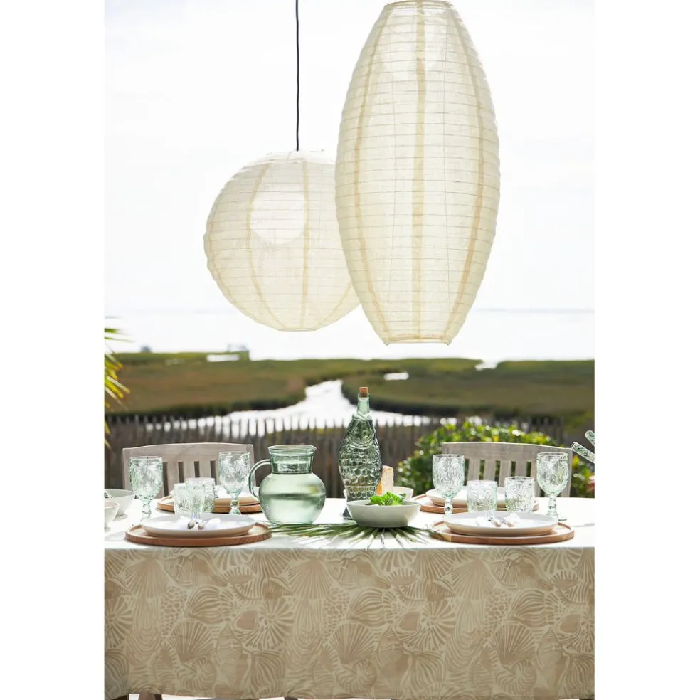 Suspension en jute écru h79cm - Ramille