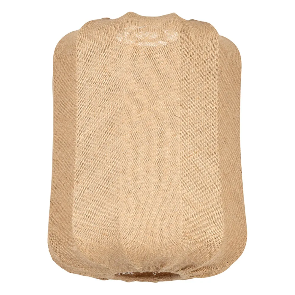Suspension en jute et fer naturel non électrifiée d32xh42cm - Chaumière