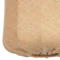 Suspension en jute et fer naturel non électrifiée d32xh42cm - Chaumière