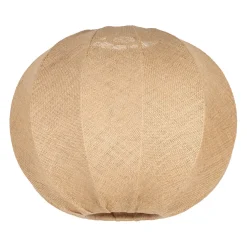 Suspension en jute et fer naturel non électrifiée d39.5xh31cm - Chaumière