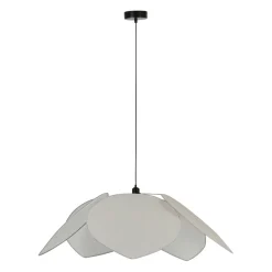 Suspension en lin beige d110cm - Japandi