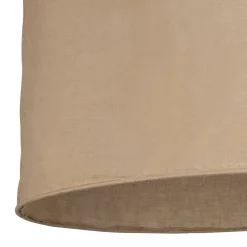 Suspension en lin et métal taupe h45cm non électrique - Noho