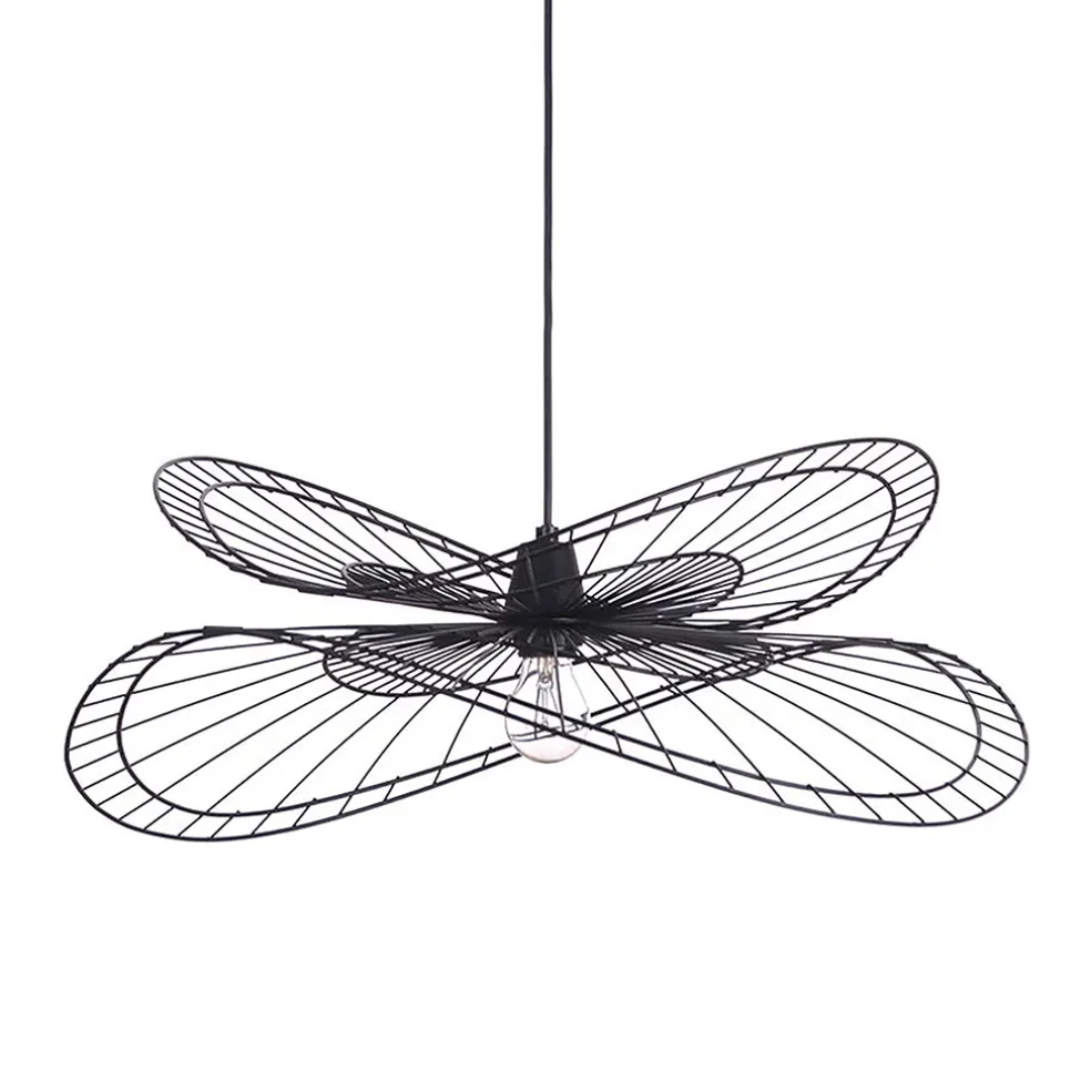 Suspension en métal noir d60cm - Magdalena