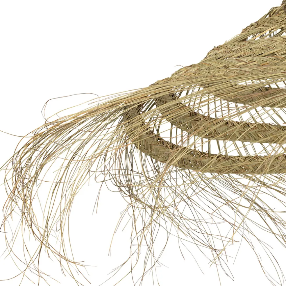 Suspension en osier d70cm naturel