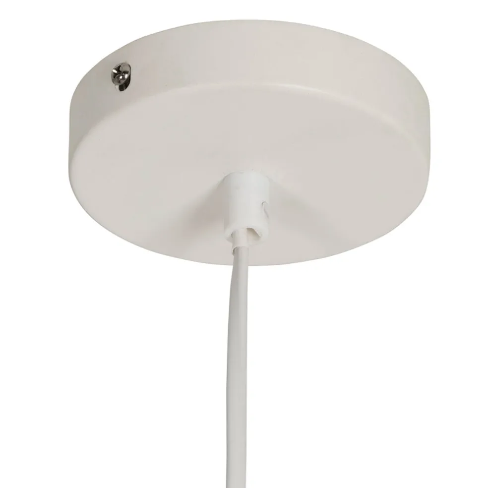 Suspension en papier écru d70cm