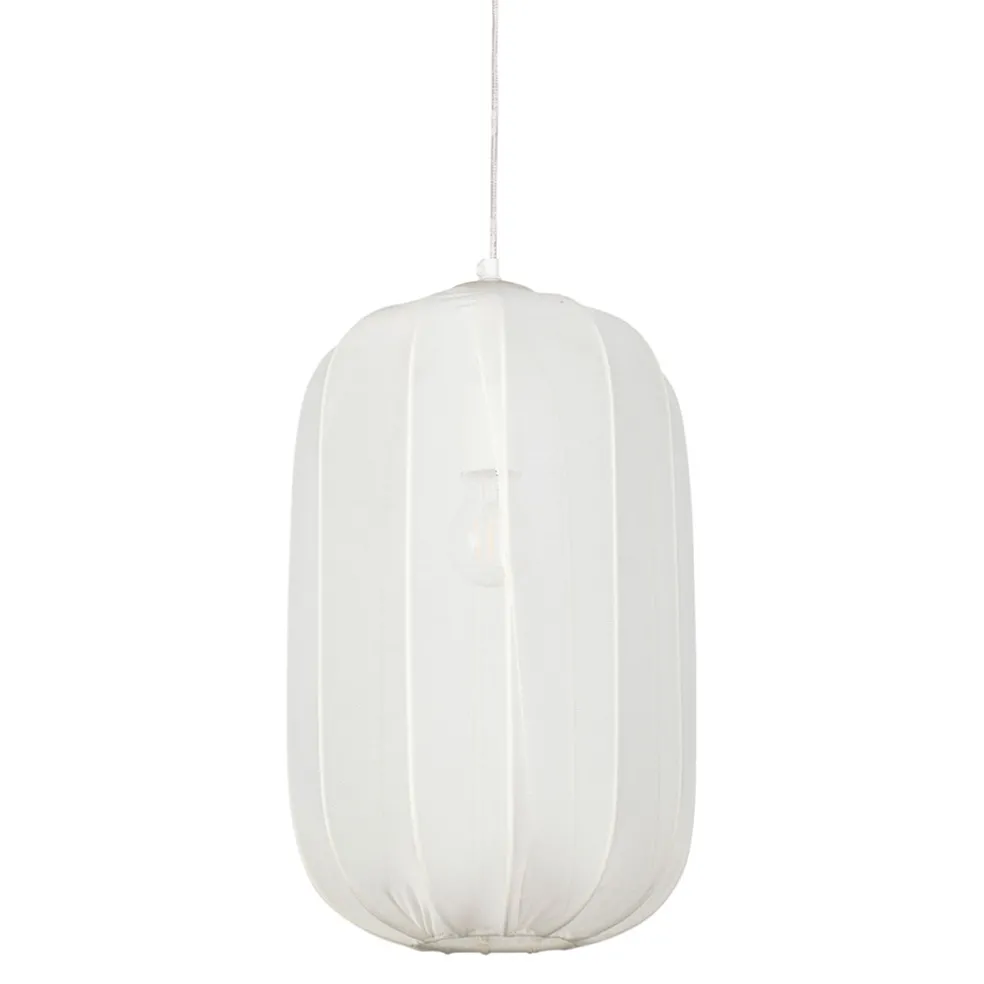 Suspension en polyester et fer blanc h45cm - Organic