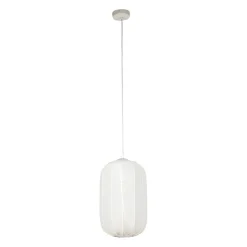 Suspension en polyester et fer blanc h45cm - Organic