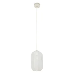 Suspension en polyester et fer blanc h34cm - Organic