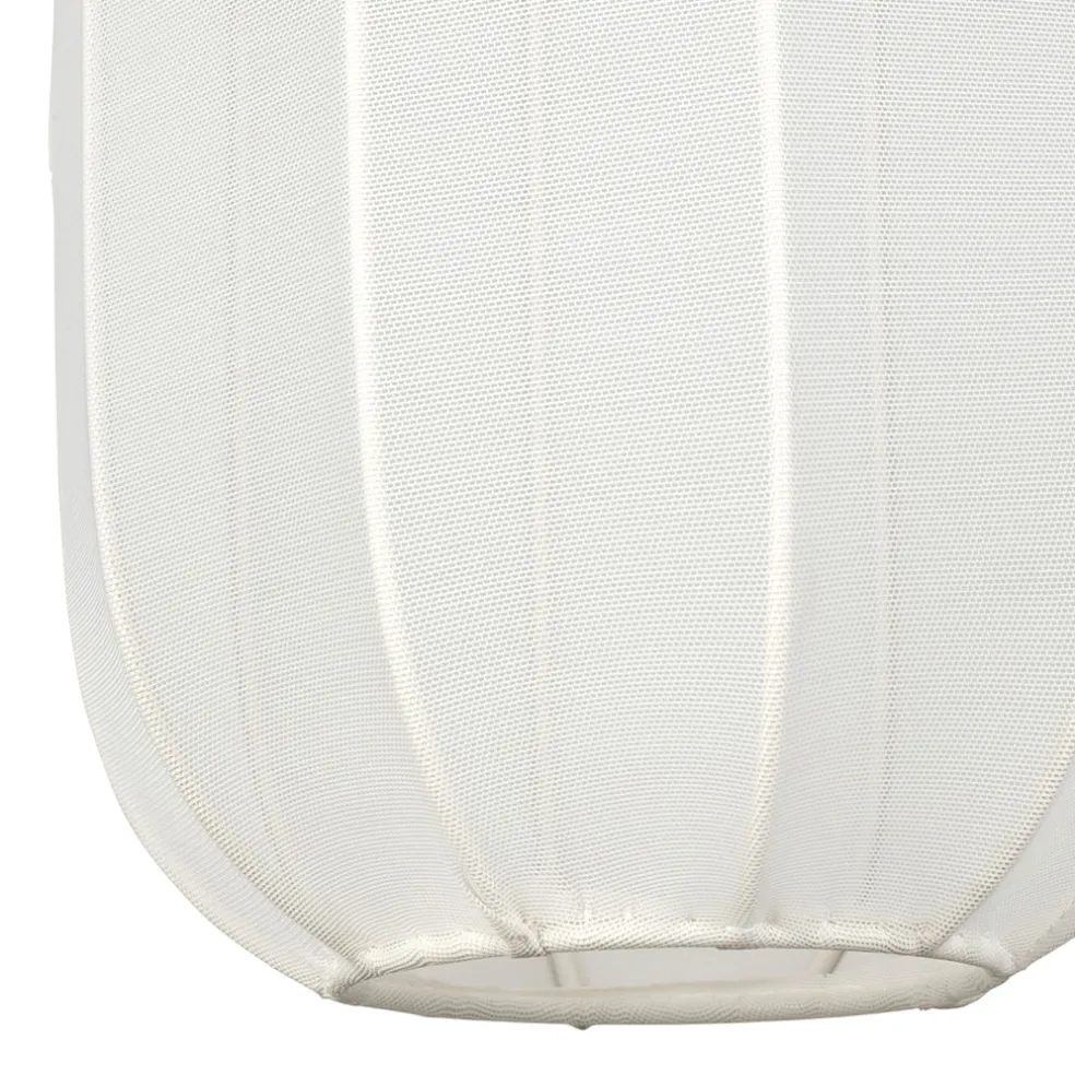 Suspension en polyester et fer blanc h34cm - Organic