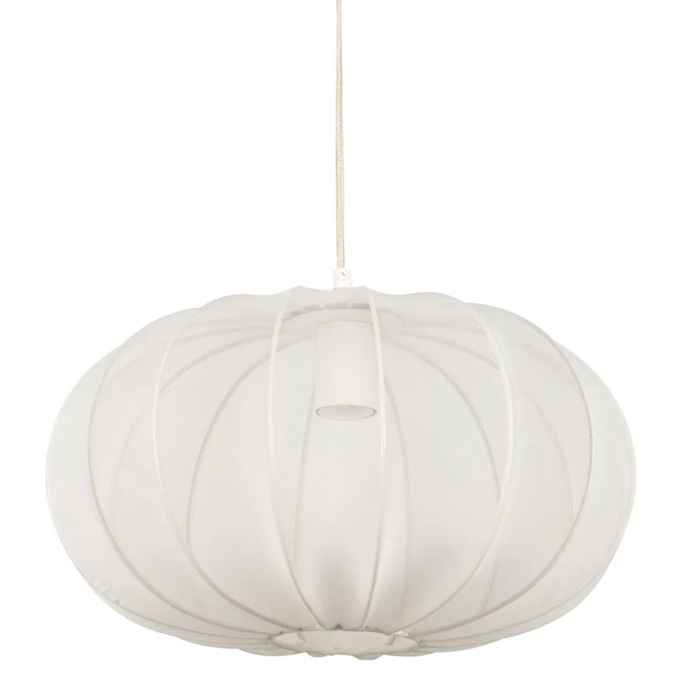 Suspension en polyester et fer blanc h23cm - Organic