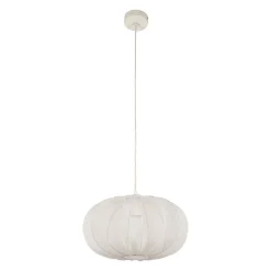 Suspension en polyester et fer blanc h23cm - Organic