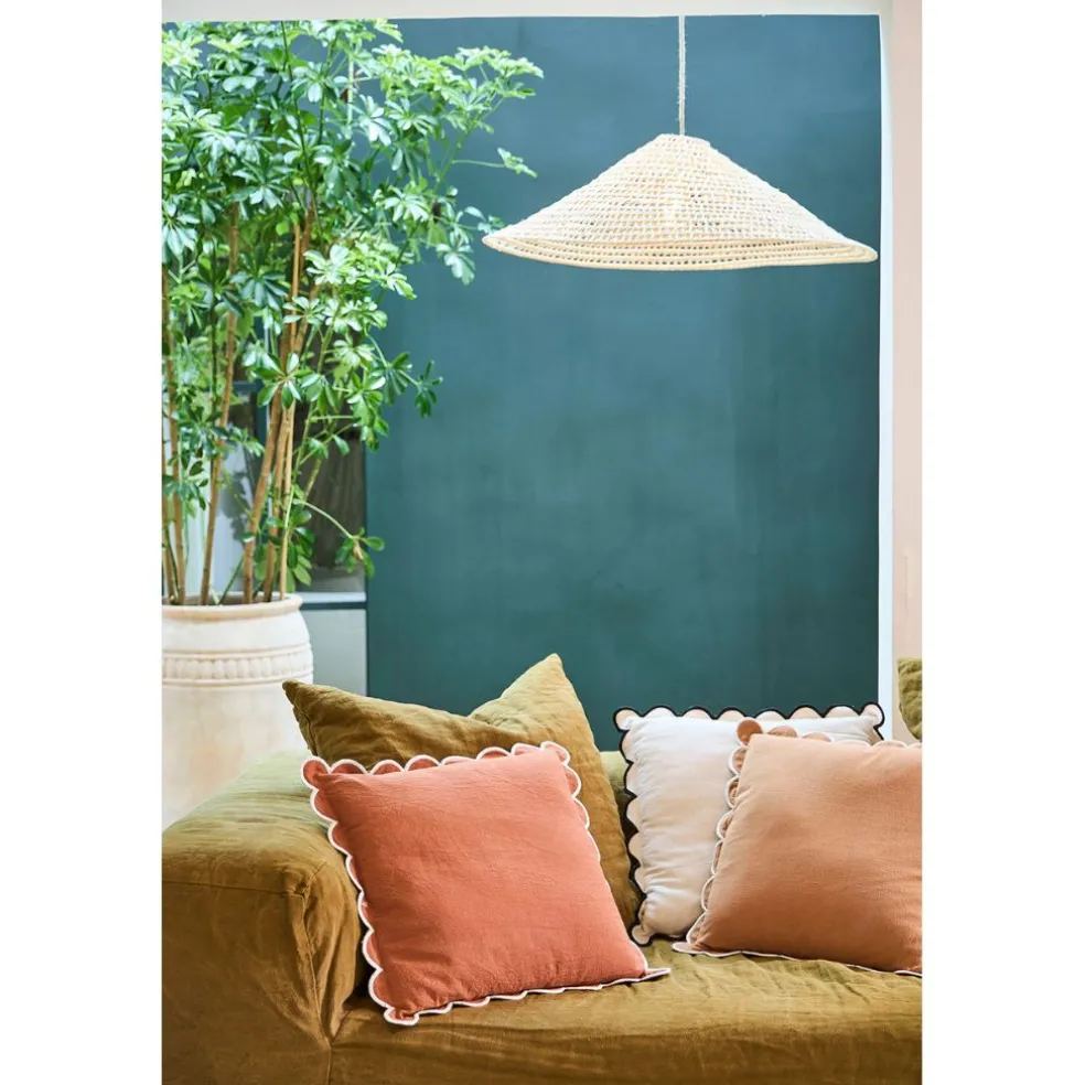 Suspension en rotin naturel non électrifiée d50cm - Hera