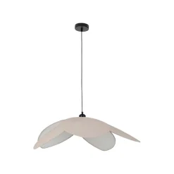 Suspension en tissu et fer d70cm naturel - Japandi