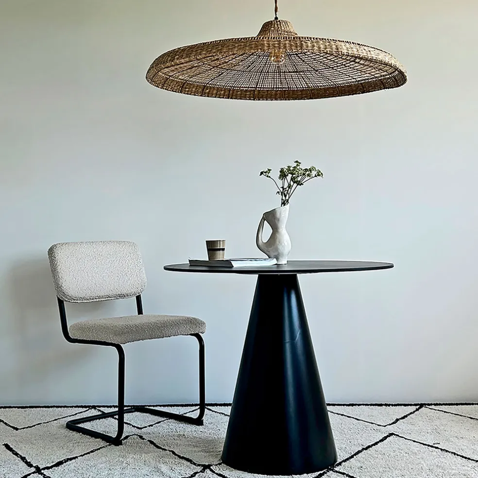 Suspension non électrifiée en jonc de mer tressé d100cm