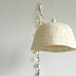 Suspension non électrifiée blanc d41cm - Martine