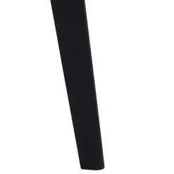 Table à manger avec rallonge en plaqué chêne 120x80cm - Roxy