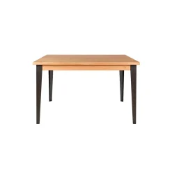 Table à manger carrée en chêne massif 140x140xm - Manny