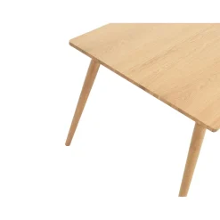 Table à manger en placage chêne naturel 190x90cm - barrali