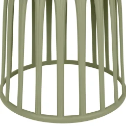 Table basse de jardin ronde kaki d50cm - Lumi