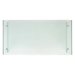 Table basse en verre trempé 110x55cm - Adela