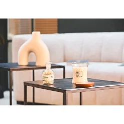 Table basse gigogne carrée (lot de 2) en aluminium et fer noir - Felia