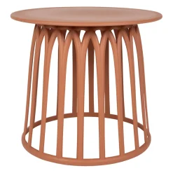 Table basse rond terracotta d50cm - Lumi