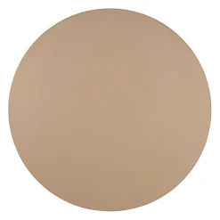 Table basse ronde 3 pieds en fer beige d70xh35cm - Organic