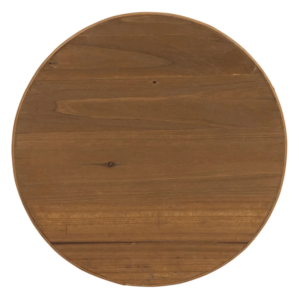 Table de chevet avec 2 niveaux en bambou naturel - Saori