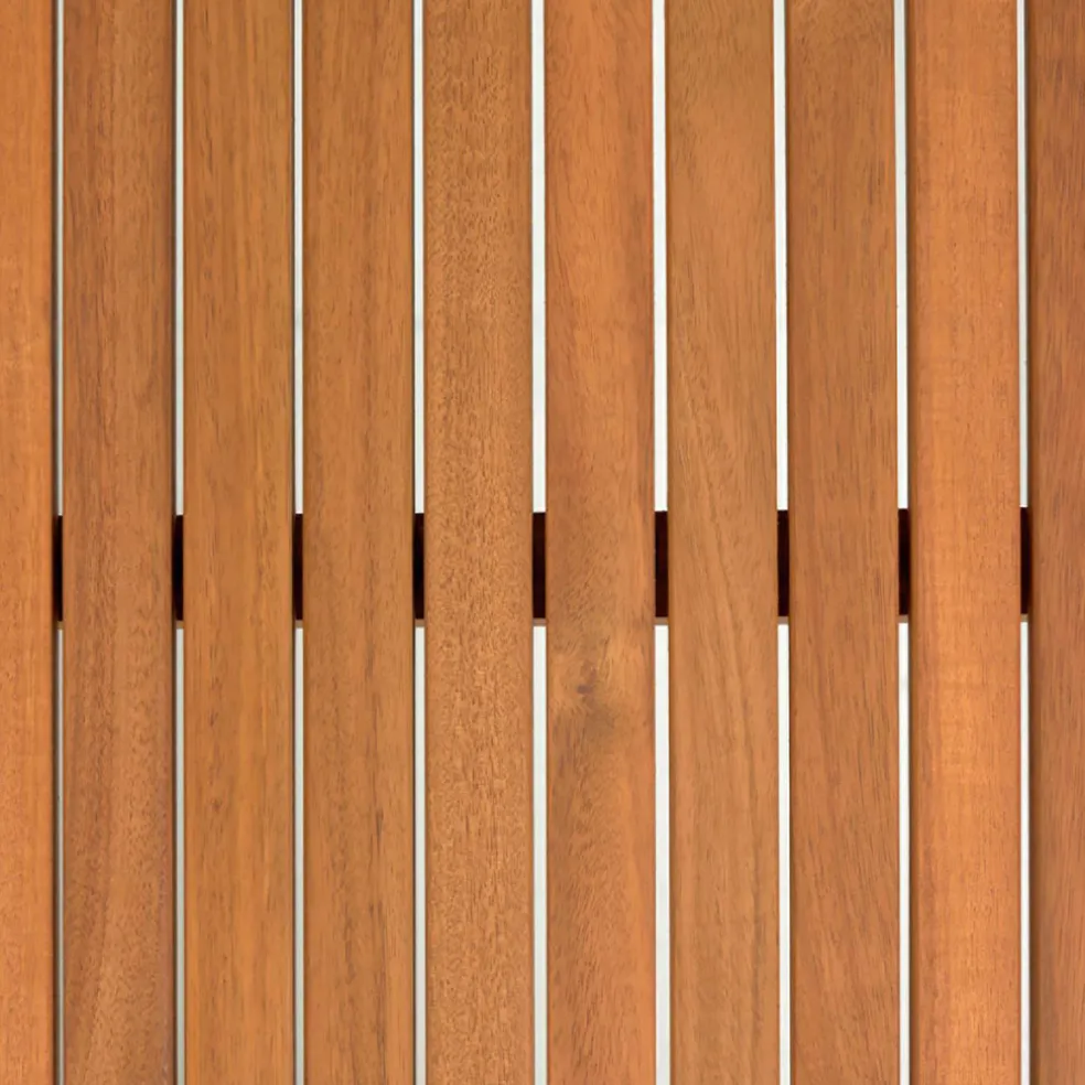 Table de jardin en bois d'acacia 190x90cm - Emili