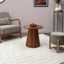 Table d'appoint en bois foncé - Will