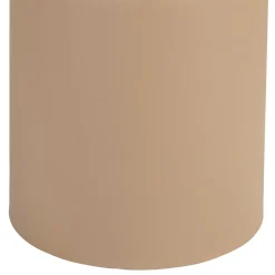 Table d'appoint en fer beige - arty D37cm