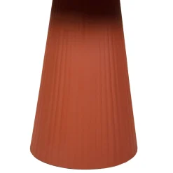 Table d'appoint en fer terracotta d45cm - Arty