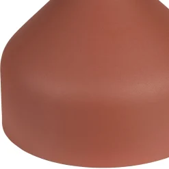 Table d'appoint en fer terracotta - Arty
