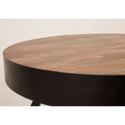 Table d'appoint ronde en teck - Suri