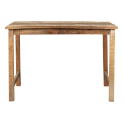 Table en bois en manguier et acacia recyclés 120x75cm - campagne naturel