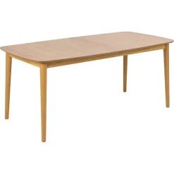 Table en Bois Naturel 180(+39)x90cm - Montreux