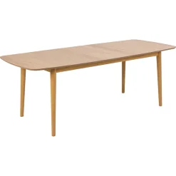 Table en Bois Naturel 180(+39)x90cm - Montreux