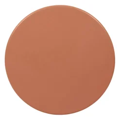 Table haute en fer terracotta d60cm - Lumi